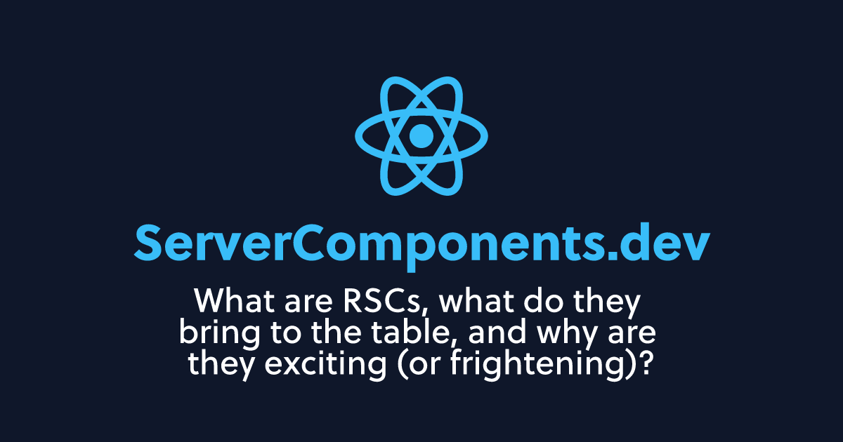 React Server Components